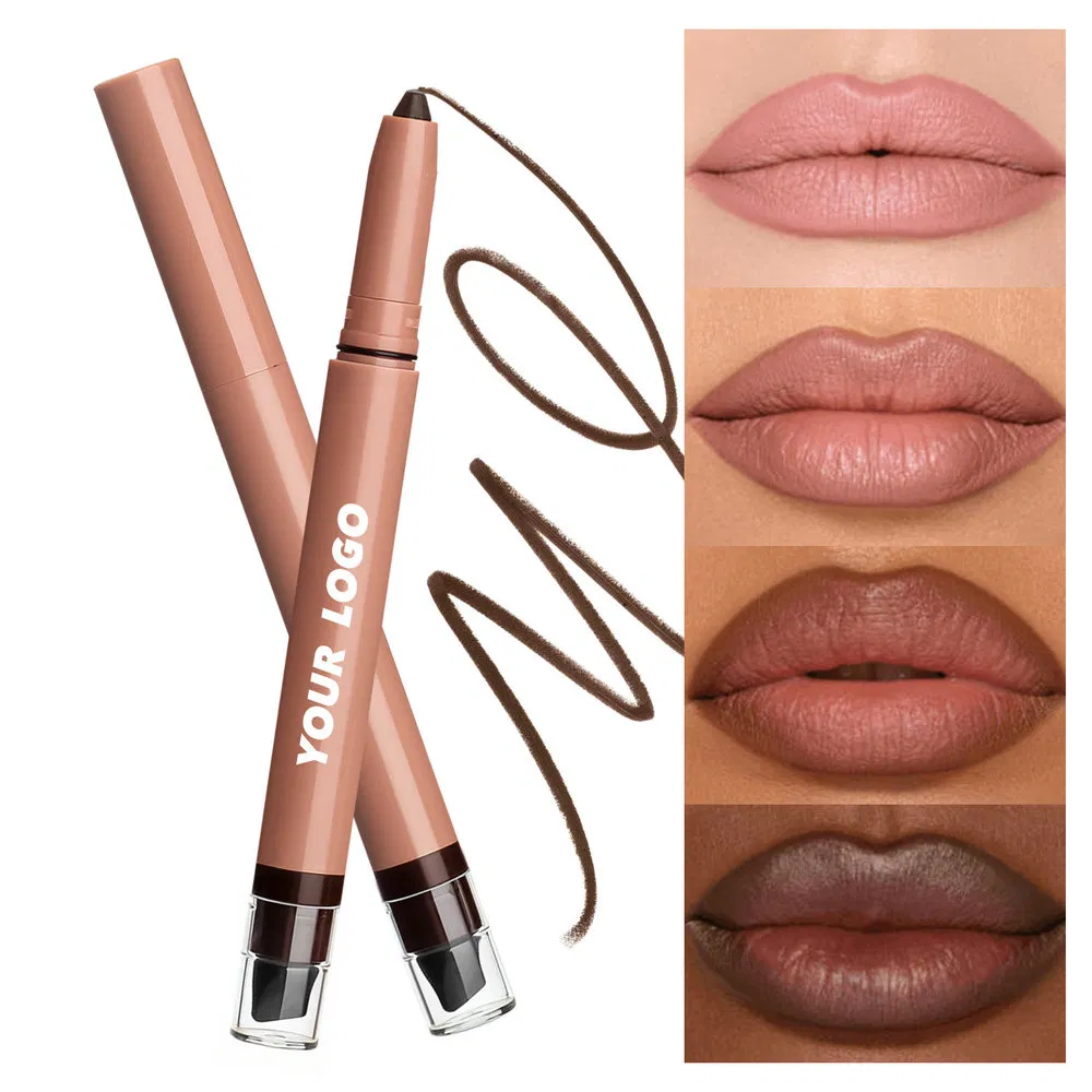 Prevents Cracking OEM Custom Matte Lip Liner Pencil for Annual Meetings