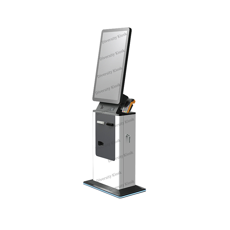 32 Inch Android Windows 7/10 Retail Self Checkout Kiosk Machine Self Ordering Kiosk System End User Ordering Kiosk Terminal for Restaurant