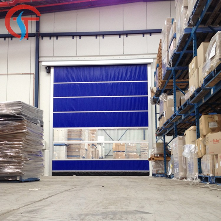 Industrial PVC Rapid Roll Door/Fast Automatic Rolling Shutter Door (ST-001)