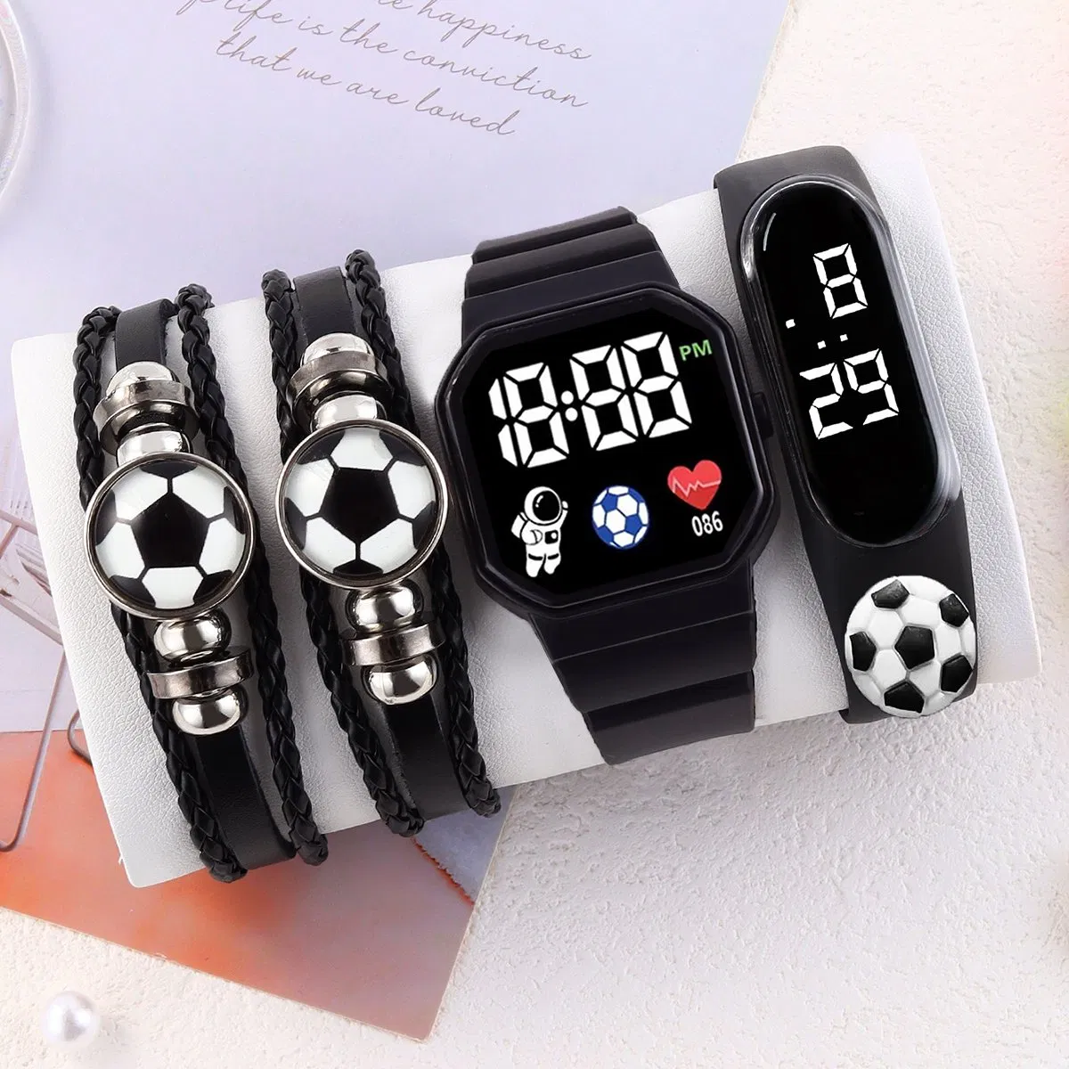 Watch Set Gift Cute Cartoon Teen Watch Teenager