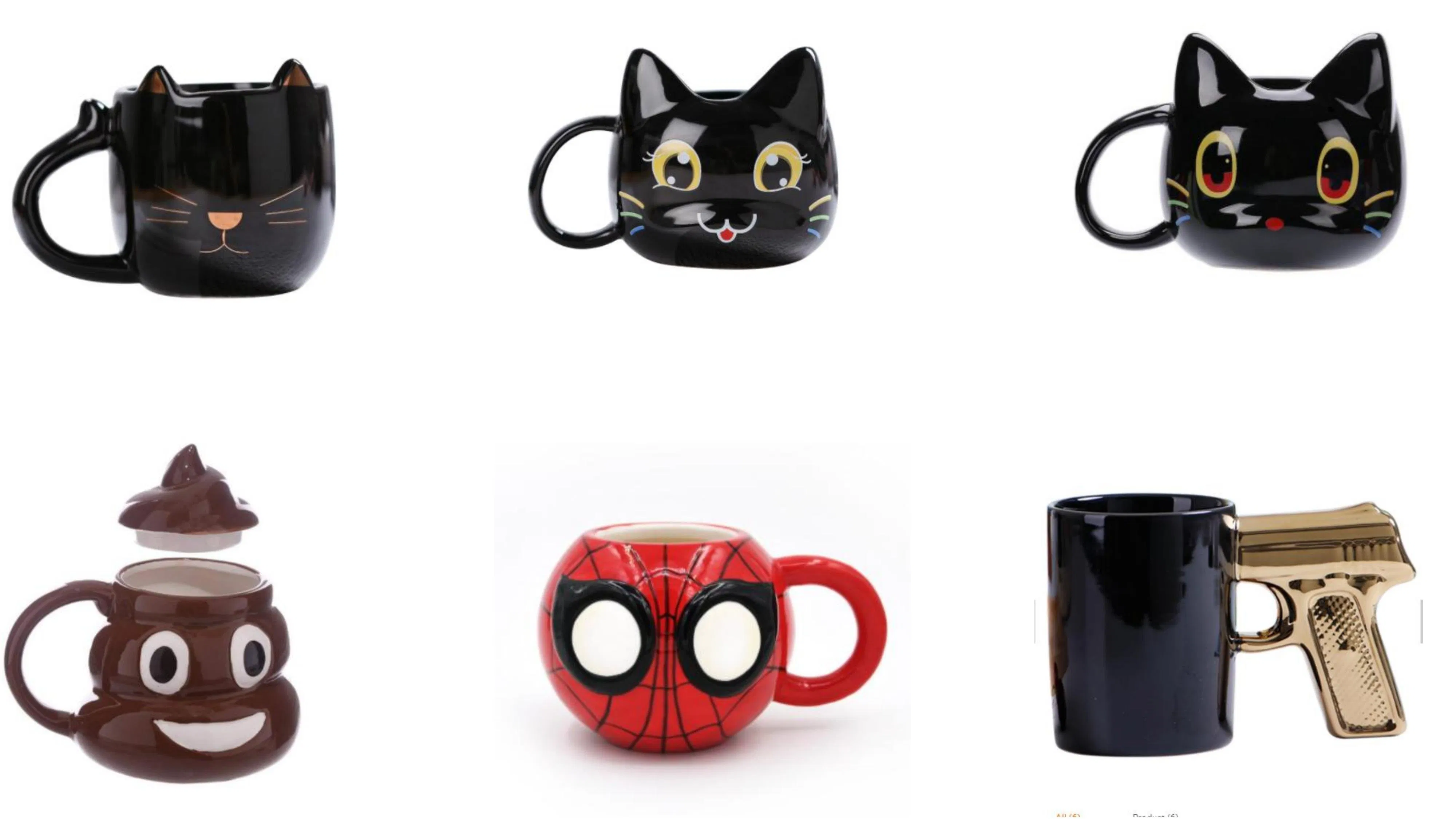 Strangely Shaped Cup Porcelainware Stoneware Ceramics