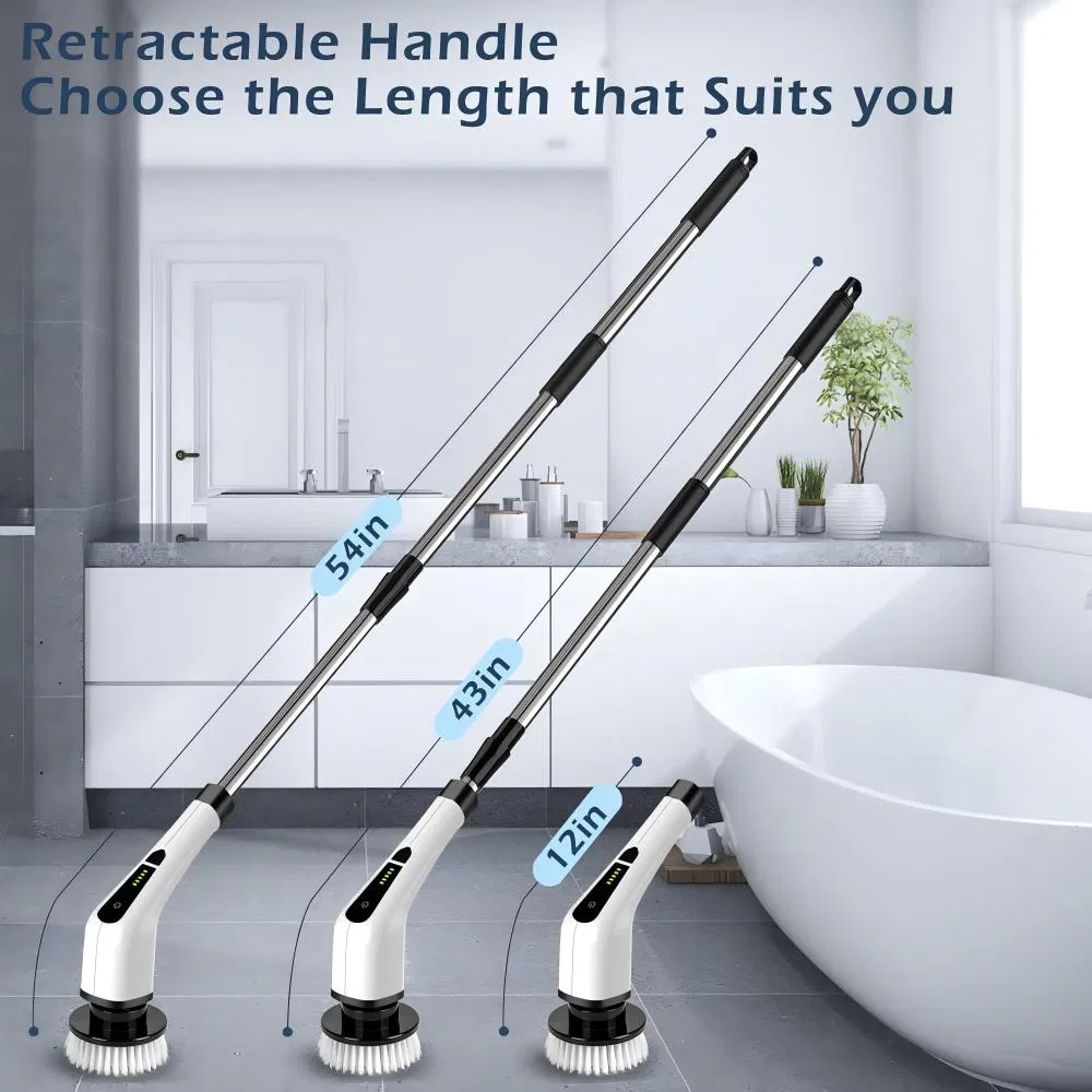 Bathroom Crevice Electric Cleaning Brush Tub and Tile Scrubber Cleaning Products Floor Scrubber Washing Machine