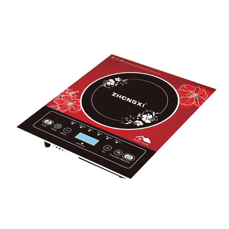 Bangladesh Hot Sale 2200W Electric Stove Crystal Plate Glass Top Infrared Cooker