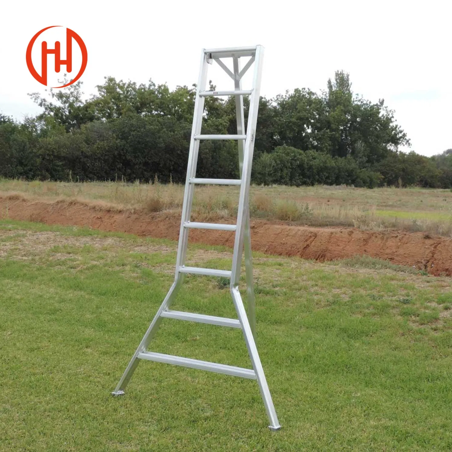 High Quality Safety and Durable Aluminum Telescopic Folding Step Ladder