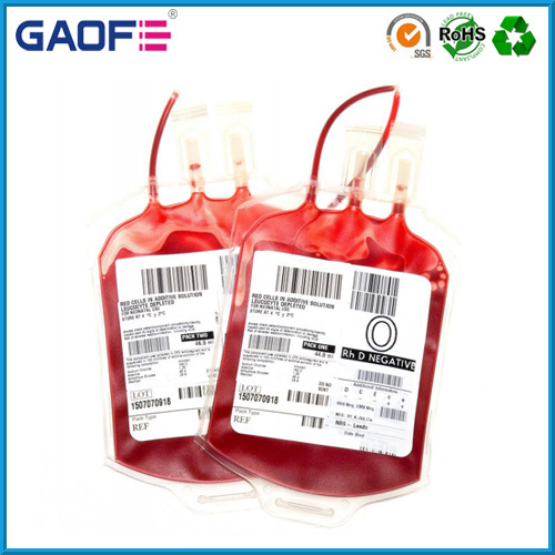 Minus 196 to 110 Degrees Celsius Liquid Nitrogen Environment Low Temperature Resistant Blood Bag Cryo Label Sticker