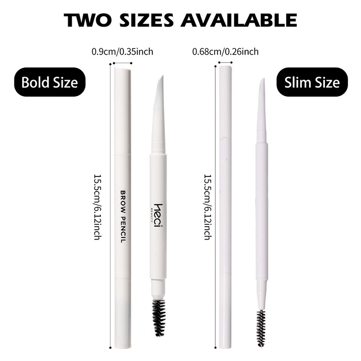 Makeup Sharp Brows Pencil Long Lasting Sweatproof Eyebrow Pen Private Label Vegan Custom Logo Eyebrow Pencil