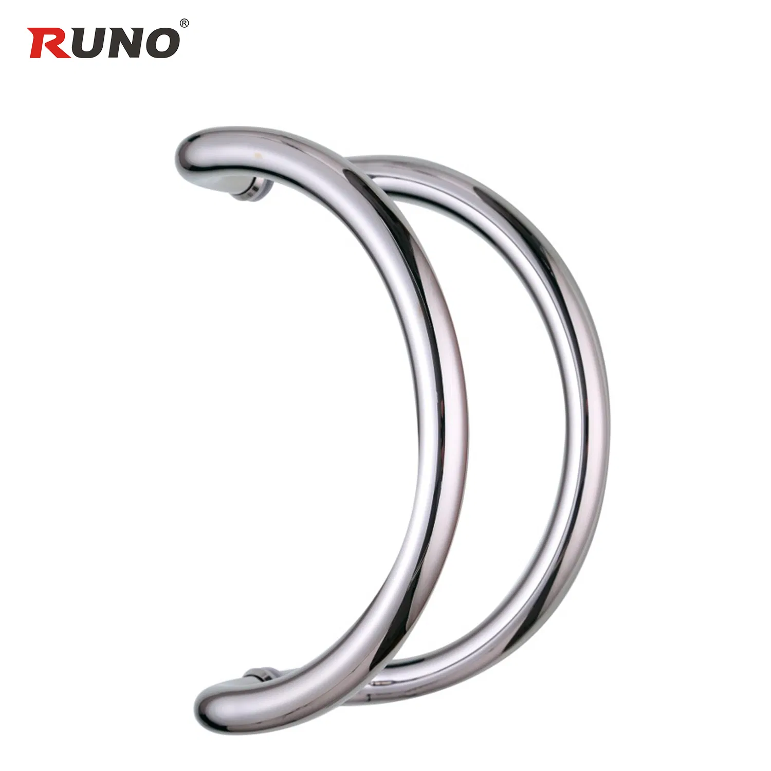 Screw Center Solid Steel Bar Pull Glass Door Handle Pull