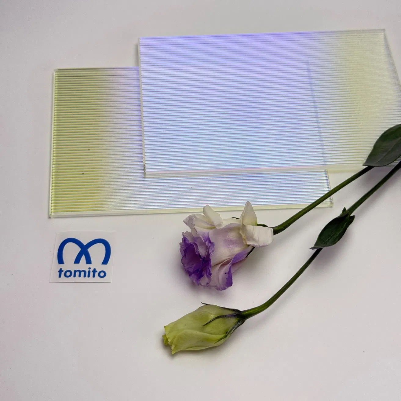 Premium Clear Flutelite Embossed Textured Glass Sheets for Decor