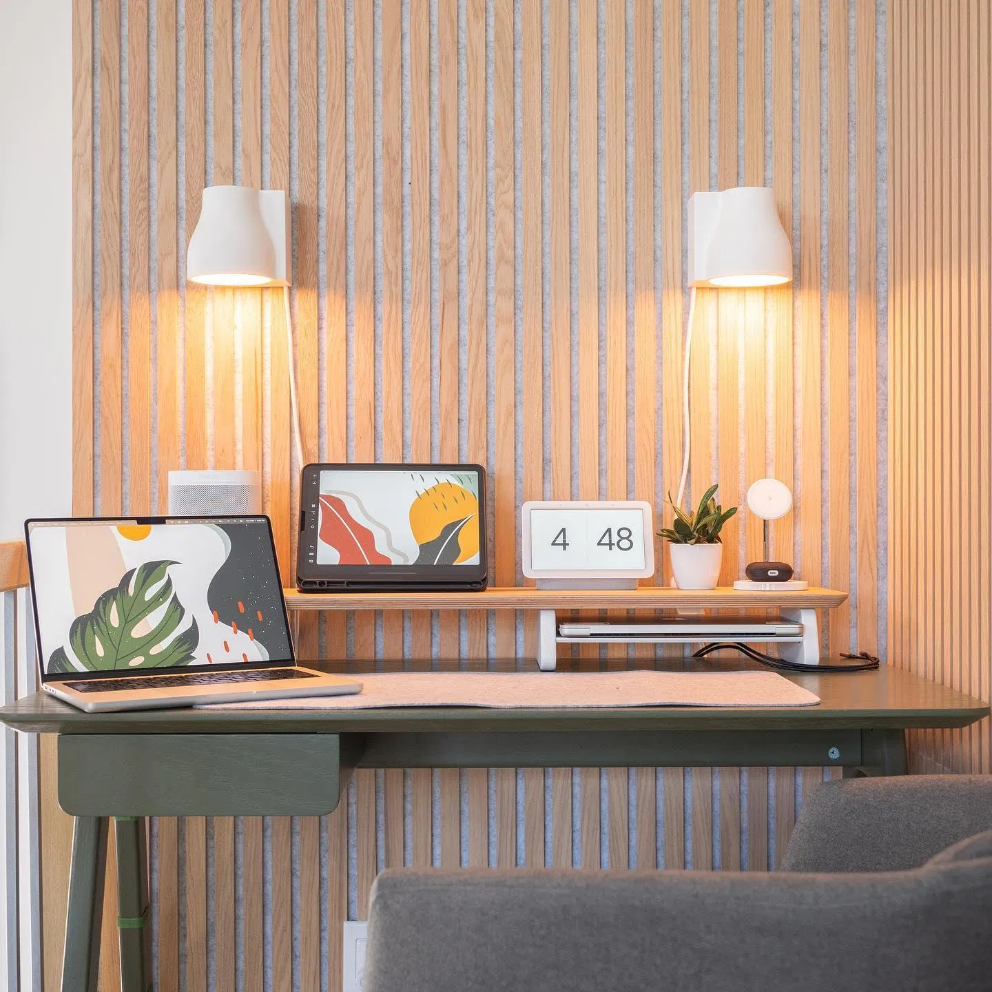 20% off 3D Slat Wood Wall Panels Acoustic Panels