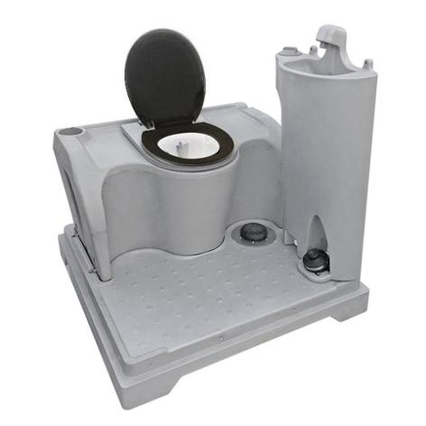 China Plastic HDPE Mobile Outdoor Portable Bio Chemical Water Tank Toilet for Construction Site