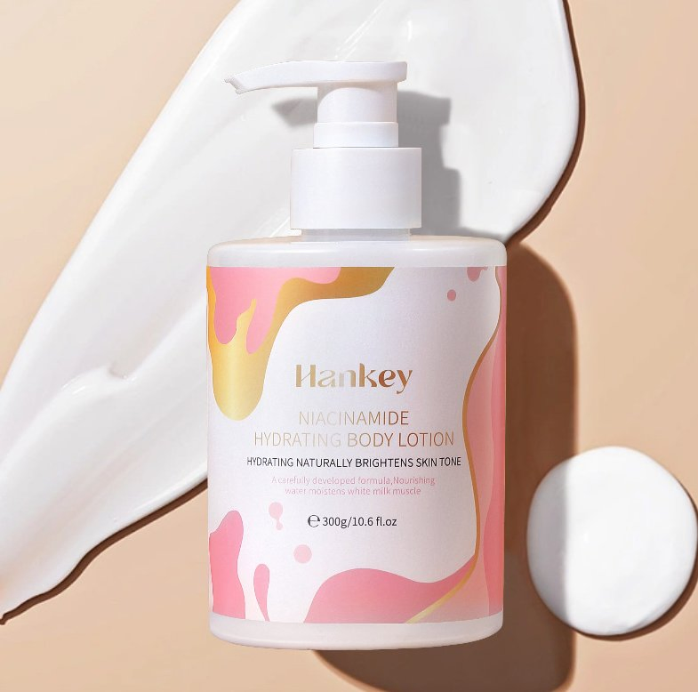 Online Wholesale in Stock Vitamin C White Skin Whitening Body Lotion Moisturizing Whitening Soothing Brightening Smoothing Skin Milk Niacinamide Body Lotion