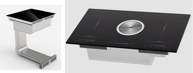 4-in-1 Technology Built-in Ceramic Glass Induction Hob with CE/CB/EMC