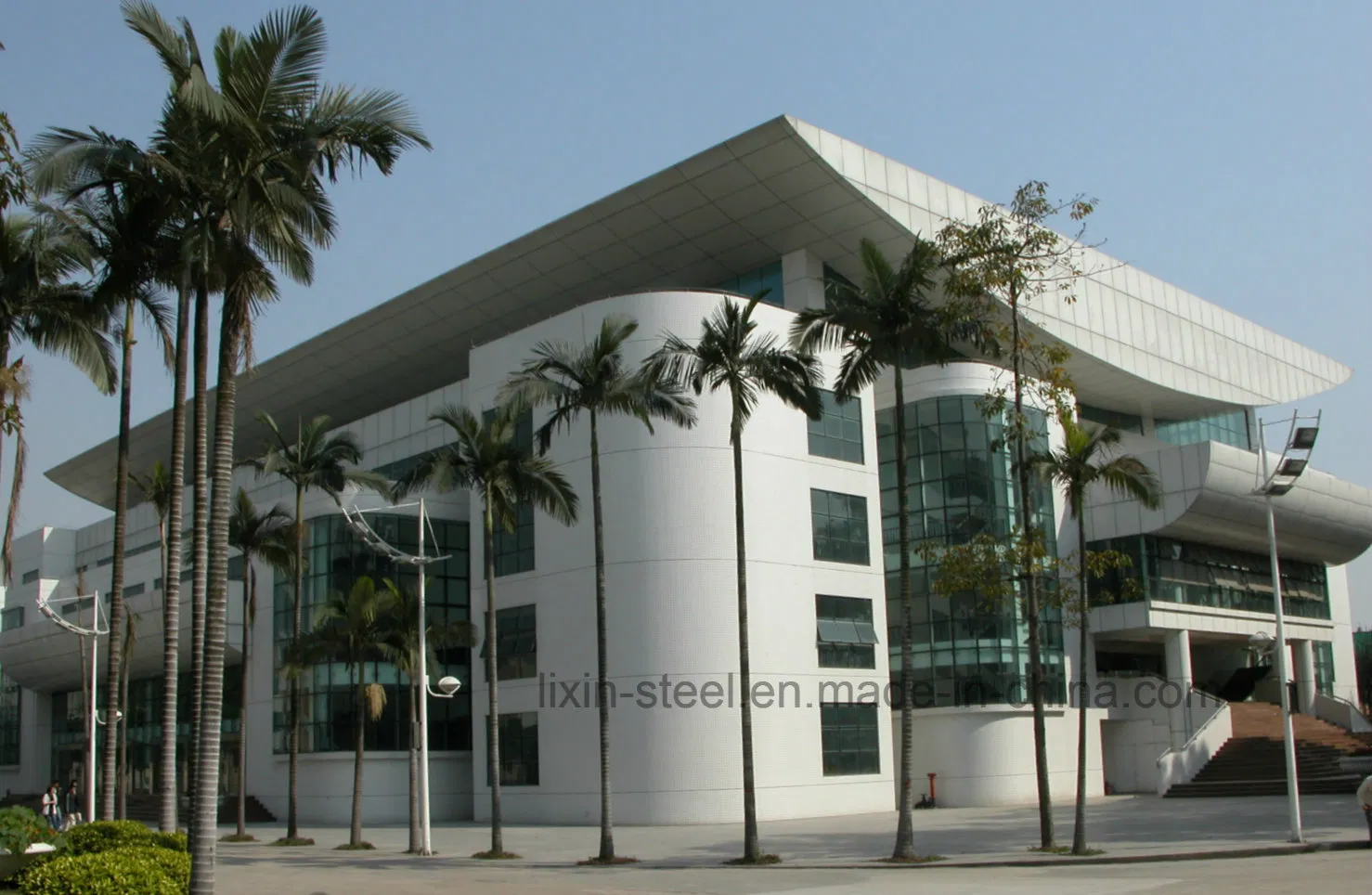 Prefabricated House Steel Light Roof Structure for Building Skylight