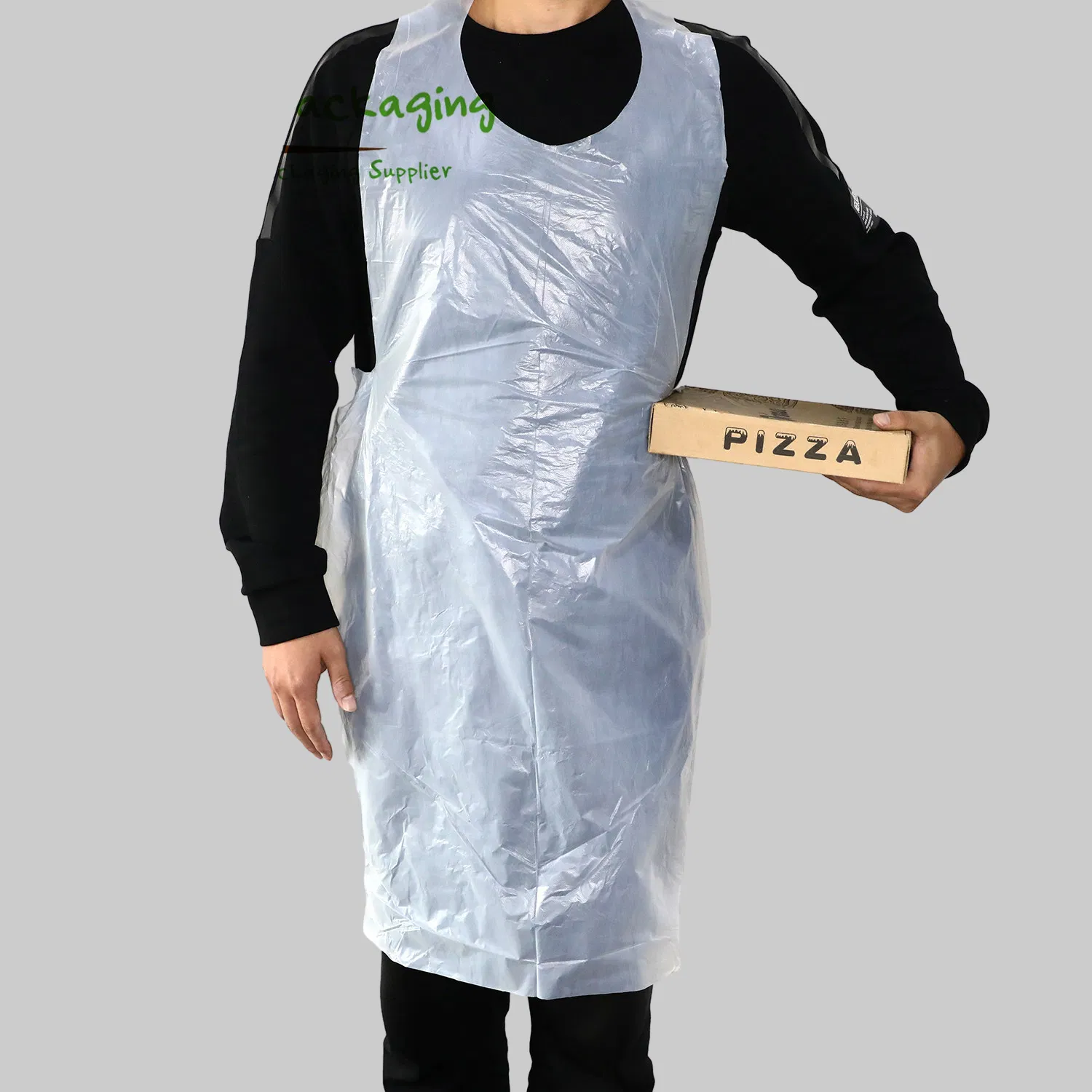 Premium Disposable Sleeveless Plastic Aprons for Versatile Protection