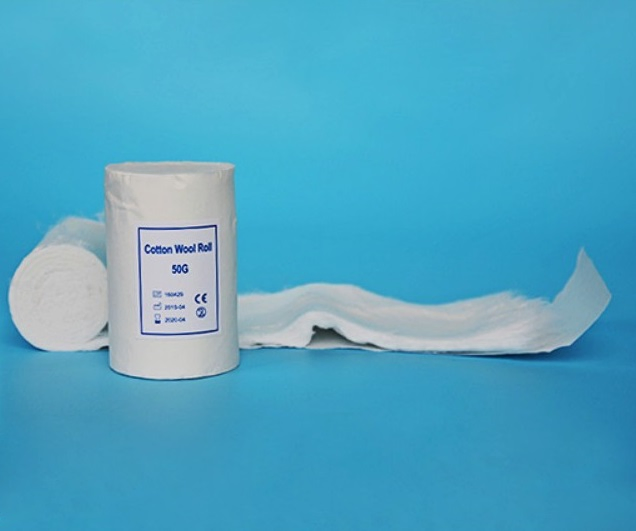 Hydrophilic Absorbent Cotton Roll in Bulk Sizes