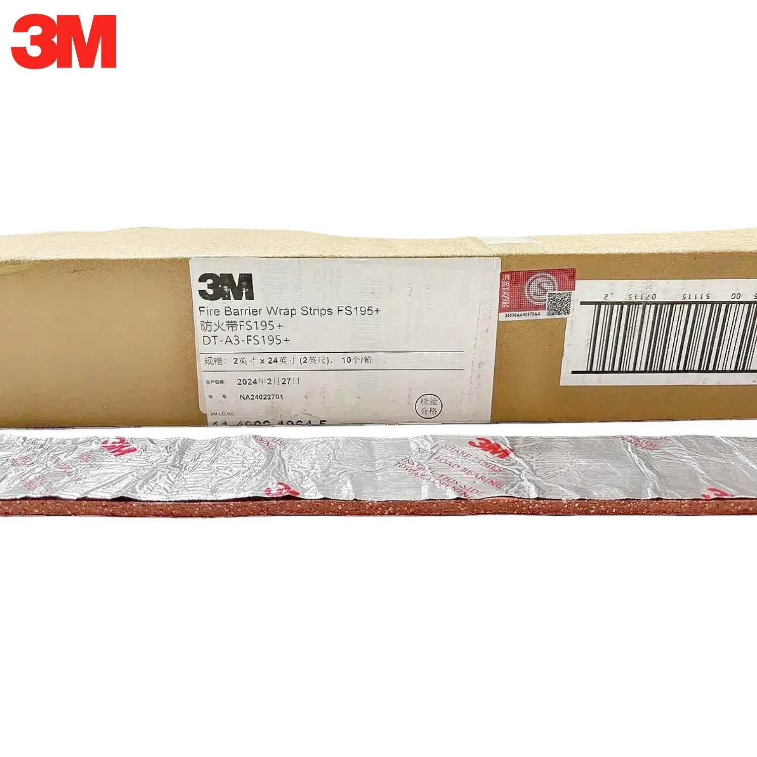Flame Retardant Firestop Fireproof Wrap for Hole Blanks