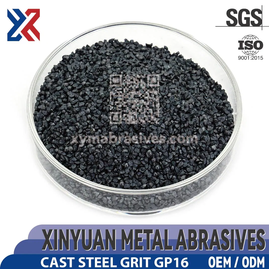Gp16 Cast Steel Grit for Precise Surface Blasting – High Efficiency & Reusability