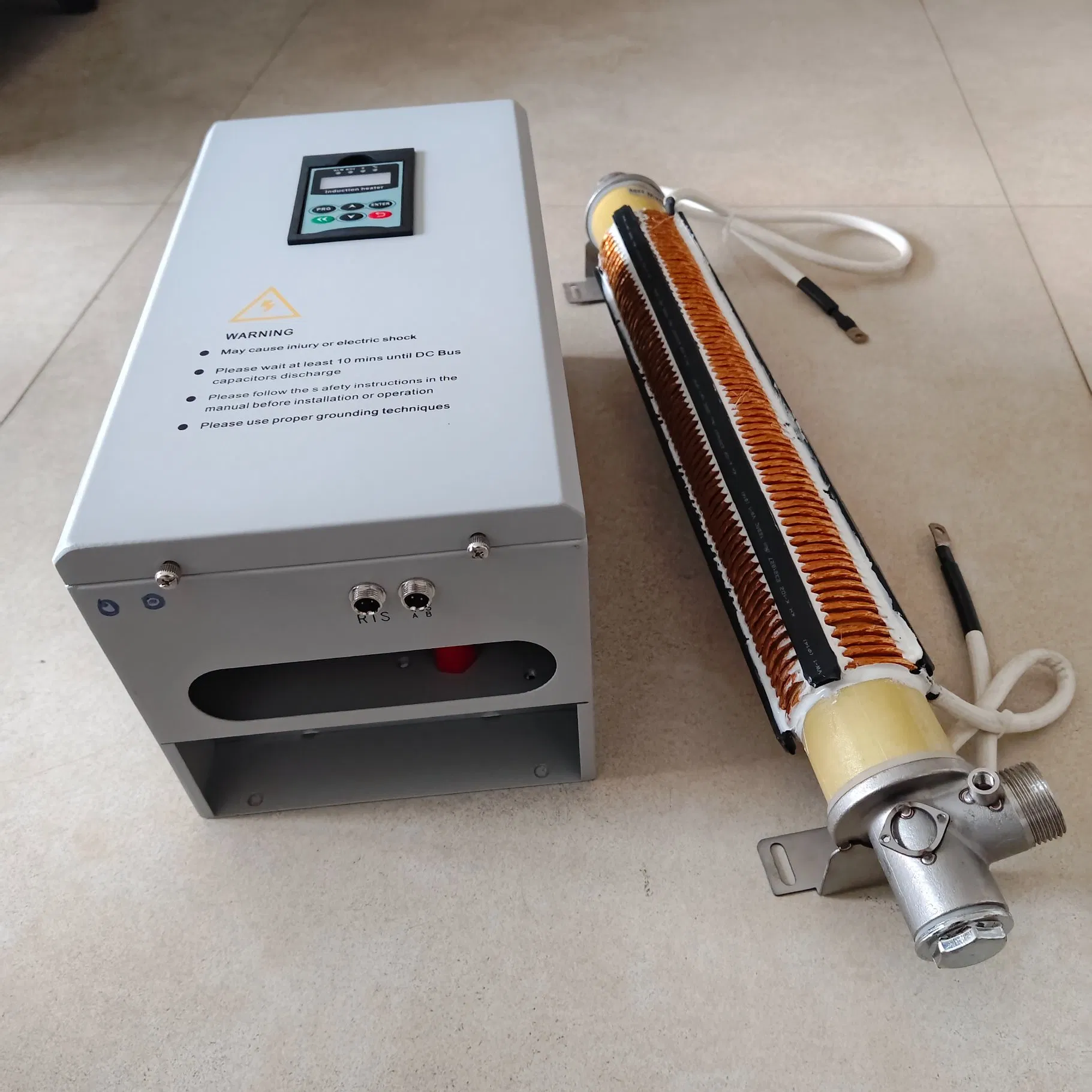 High Performance Customized Manual Magnetic Induction Heater Electric Fireplace