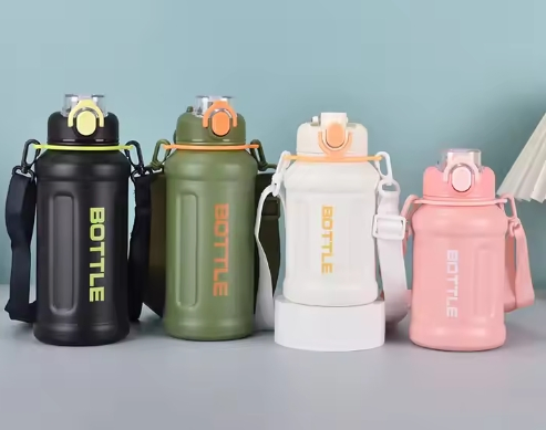 Термокружка дорожная из нержавеющей стали