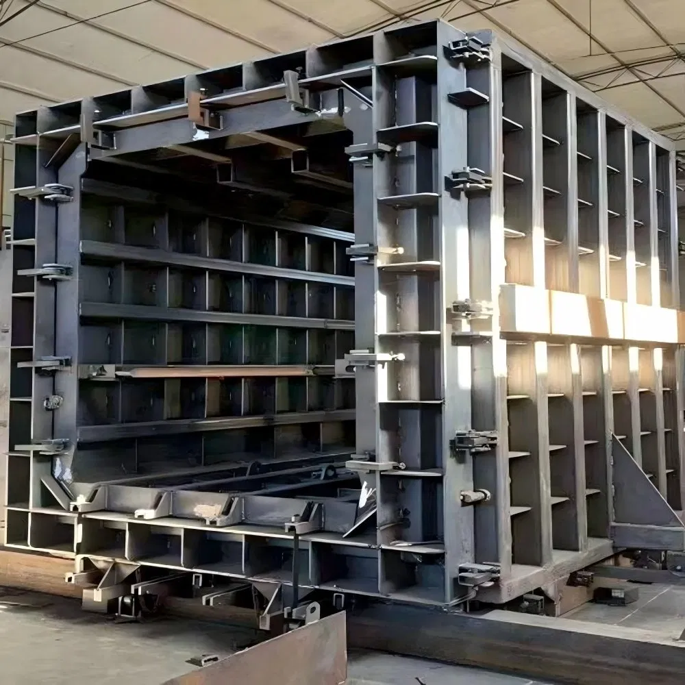 Durable Rectangular Steel Formwork Concrete Box Culvert Mould High Quality Moulds