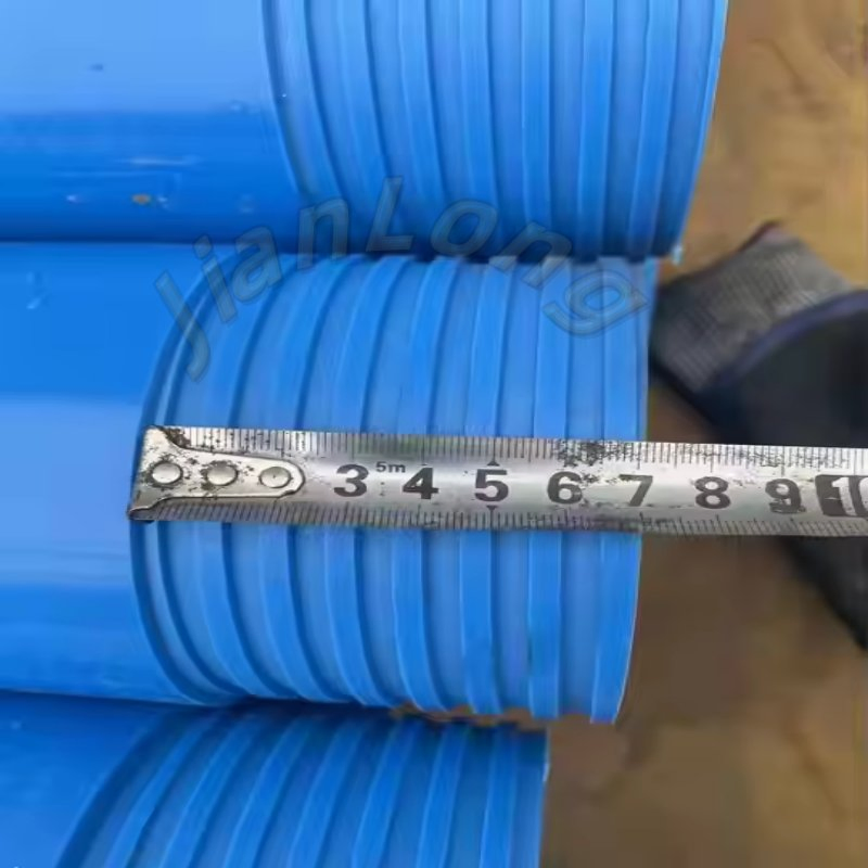 Best Selling ASTM Blue UPVC 140mm Water Well Casing Pipes PVC Thread Sealed Screen Flexible Irrigation Water Pipe
