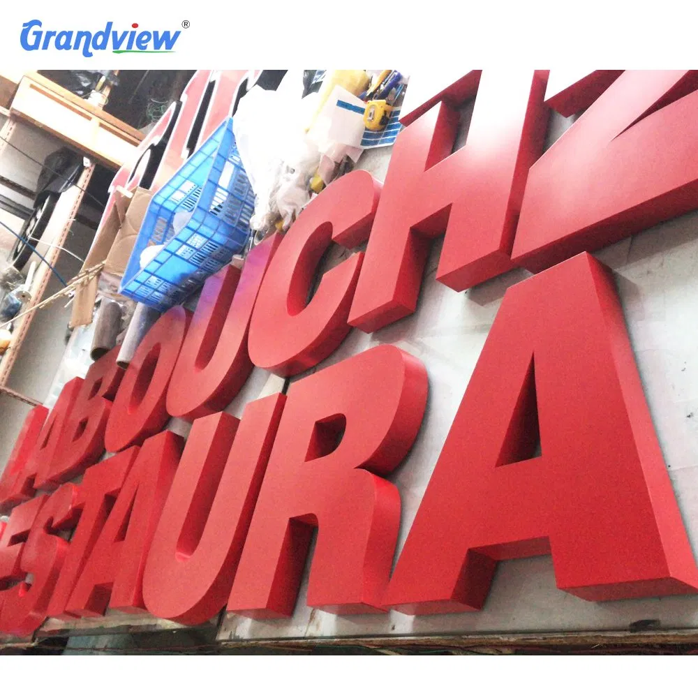 Outdoor Store/Shop/Bar Brand Advertising 3D Electric Name Sign Board LED Lighted Letter Sign