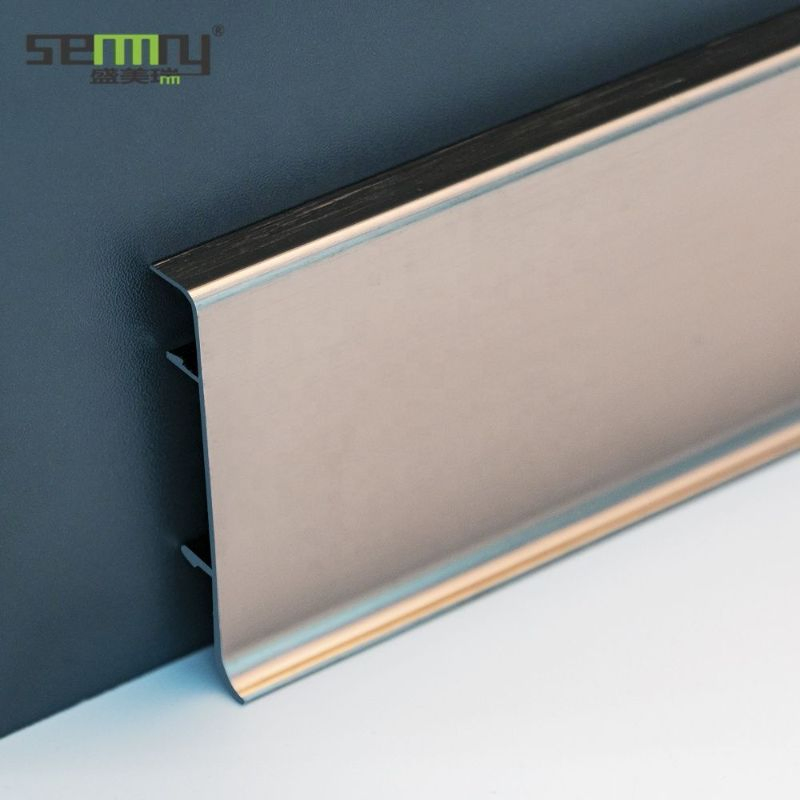 Custom Wholesale Aluminium Profile Metal Skirting