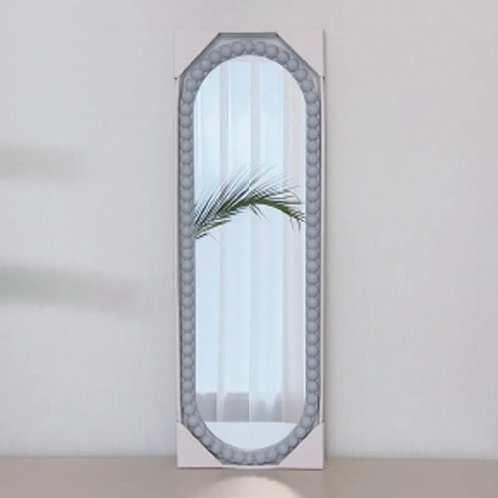 Vintage Style Decorative Mirror with Unique Oval Design