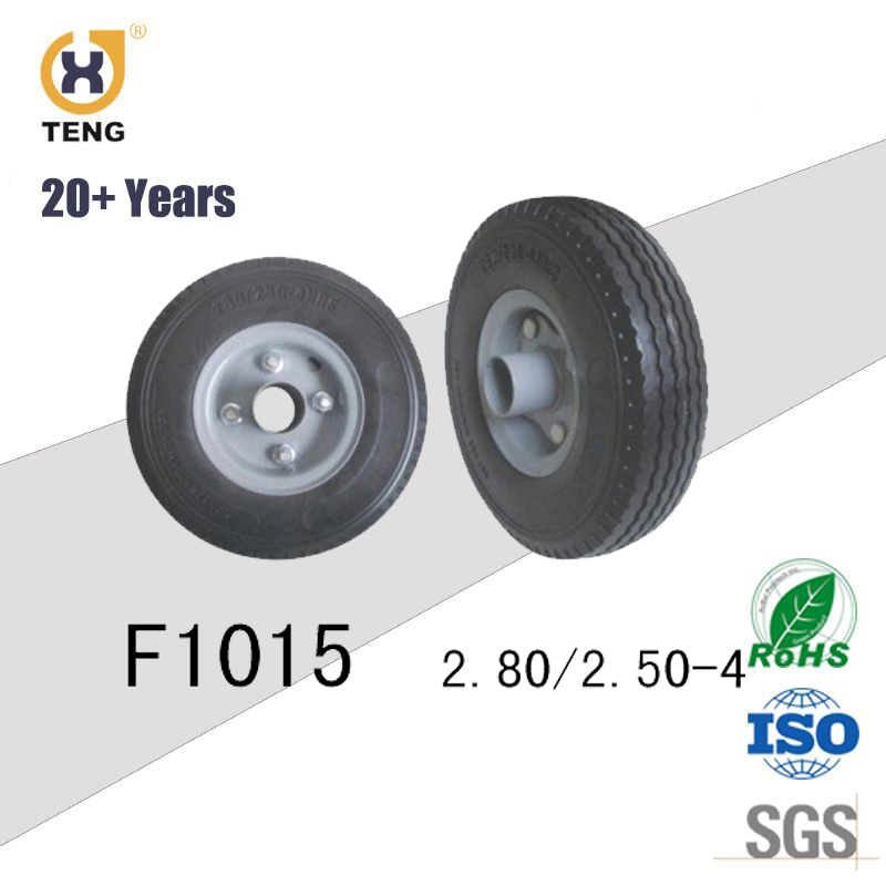 4.10/3.50-4 Durable Solid PU Wheel