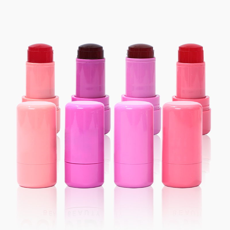 Tyx Customizable Bouncy Jelly Blush Stick New Arrival Wholesale Price Makeup Custom Long Bouncy Lasting Waterproof Cooling Glitter Lip Cheek Jelly Blush Stick