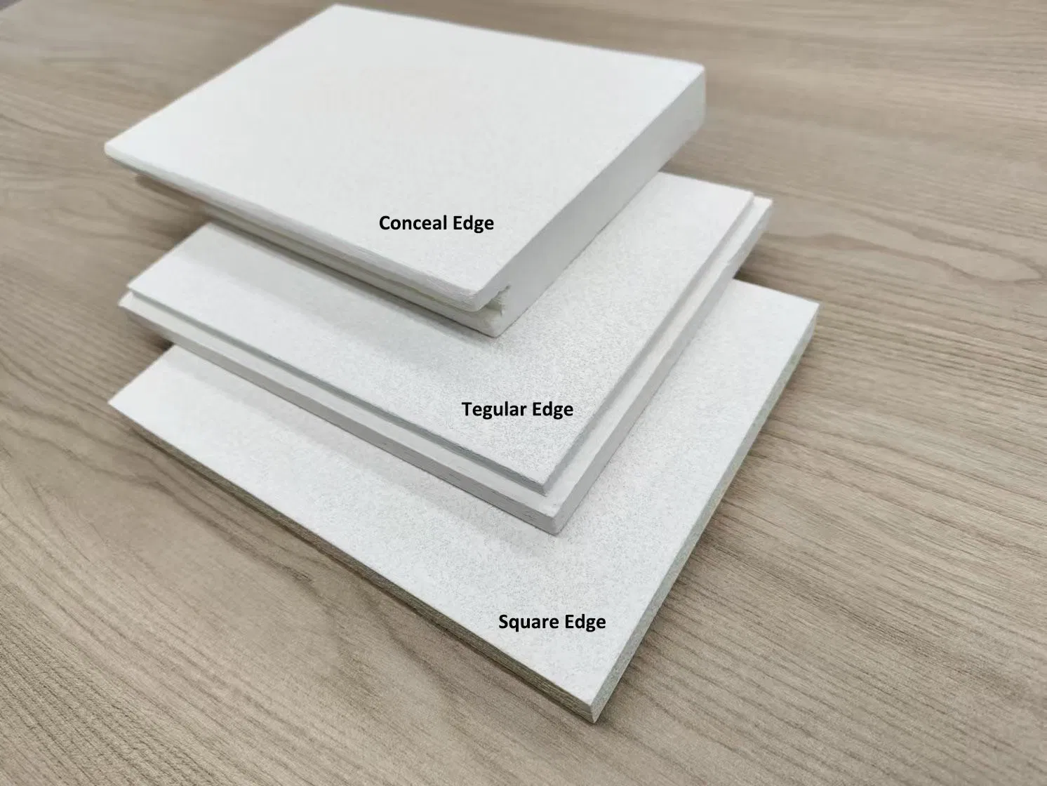 High Quality Sound Acoustic Panel Fiberglass Acoustic Suspended Insulation Ceiling with Square Edge/Tegular/Concealed Edge