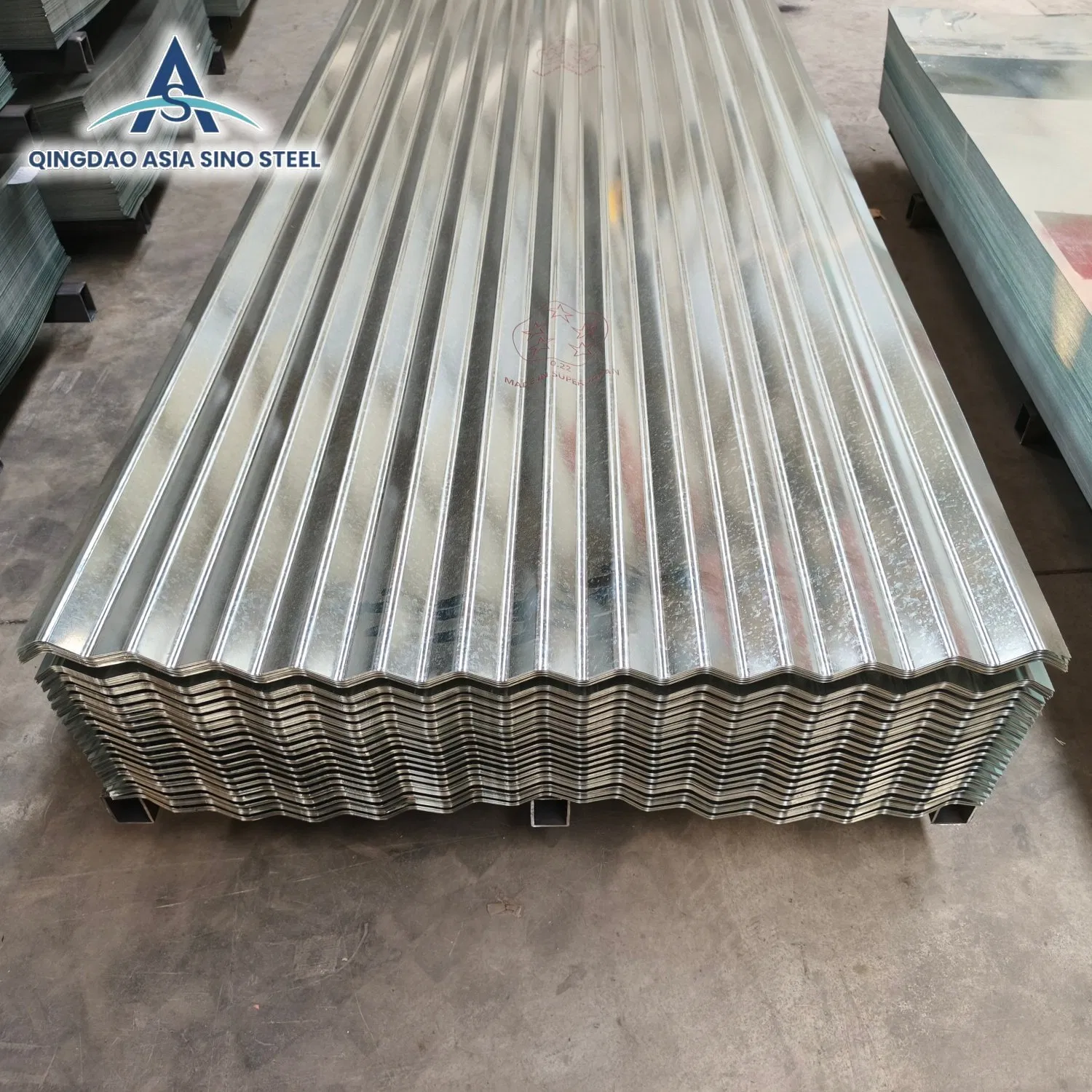 Dx52D Corrugated Galvanized Steel Roof Sheet Plate