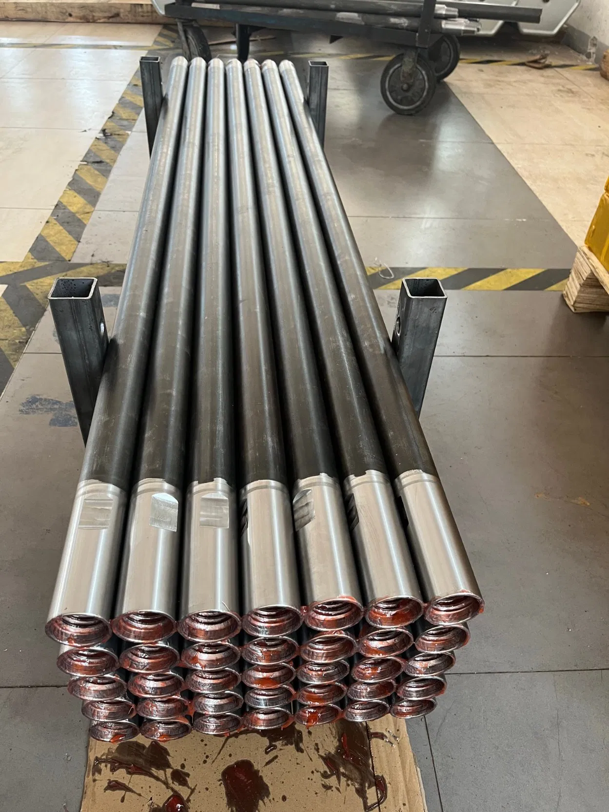 Drill Rod Awj 5 FT Lengths with Tapered Thread