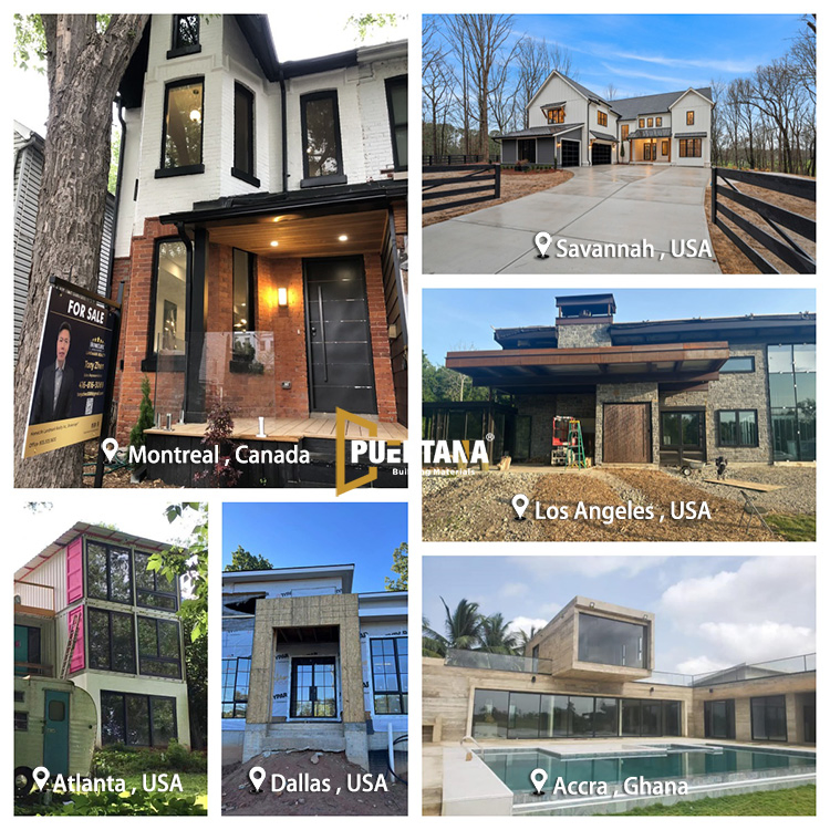 Wholesale Custom Aluminum Casement Window for Builder or Contractor