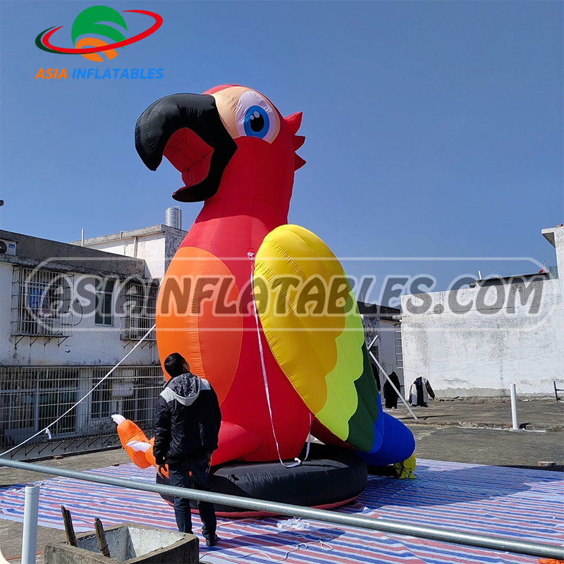 Parrot Inflatable Outdoor Bird Model
