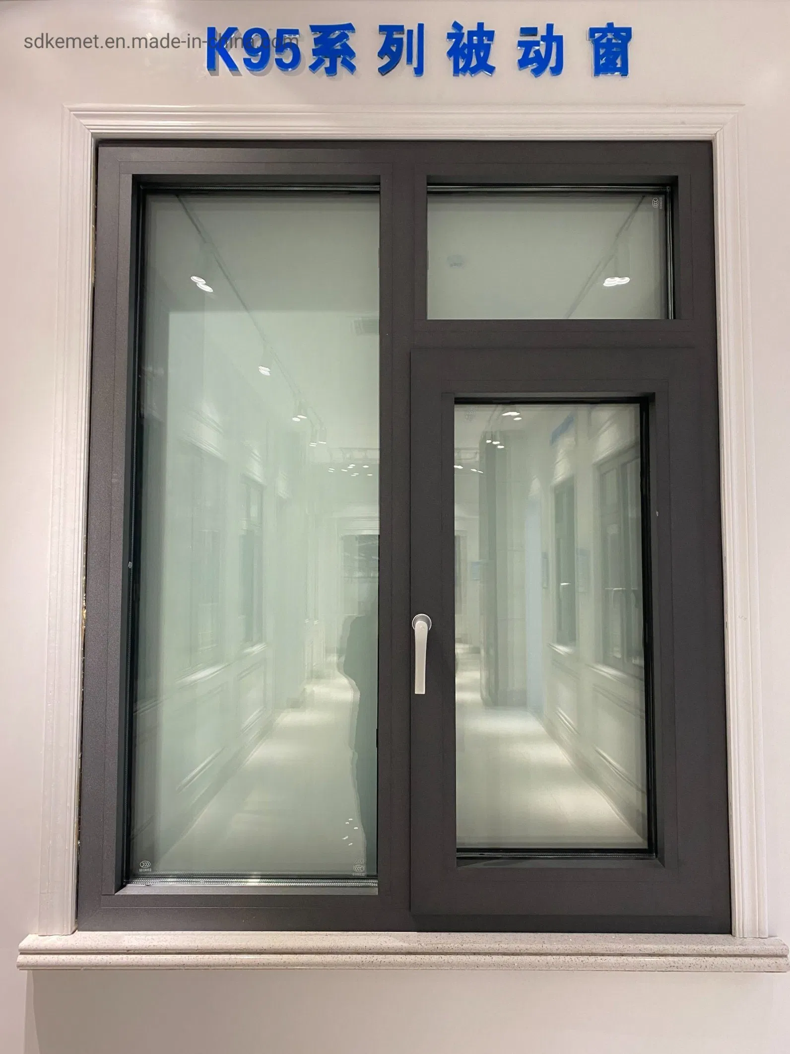 Aluminum Extrusion Profile Window Frame Casement Window Used for Construction Usage