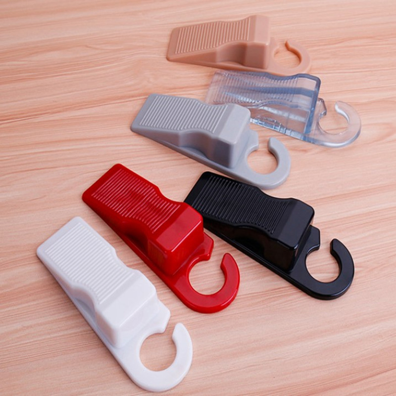 Plastic Silicon Metal Kitchen Shower Cabinet Door Wall Stopper Cock Floor Suction Stop