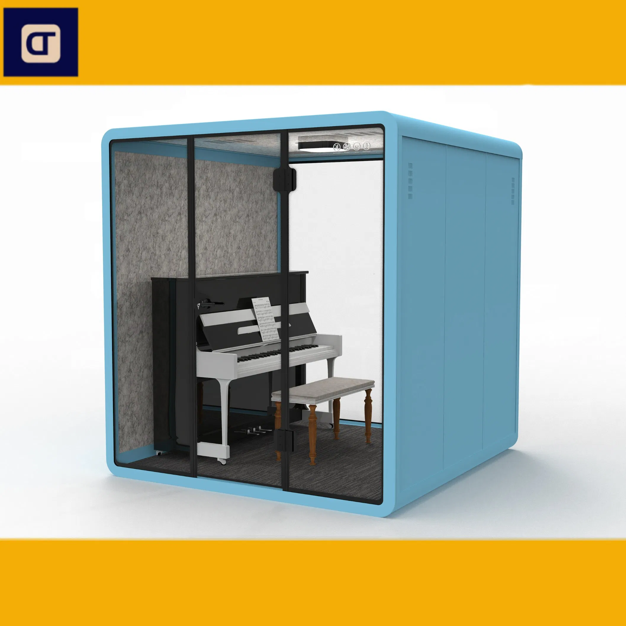 Integrated House Meeting Pod Phone Booth Mobile Practical Soundproof Booth Privacy-Protected Home Soundproof Booth
