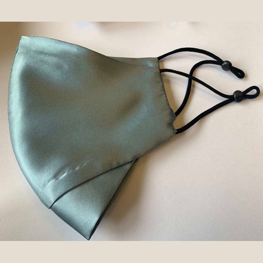 Custom Made Lady Satin Silk Facemask