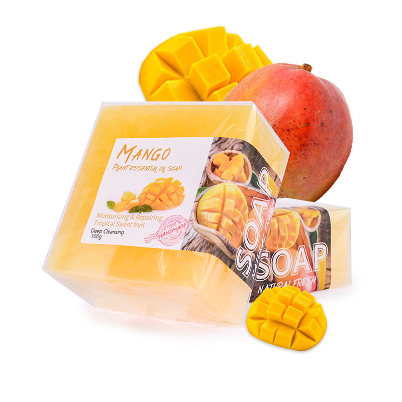 Natural Soap Moisturizing Repairing Whitening Skin Aloe Vera Essential Oil Handmade Soap