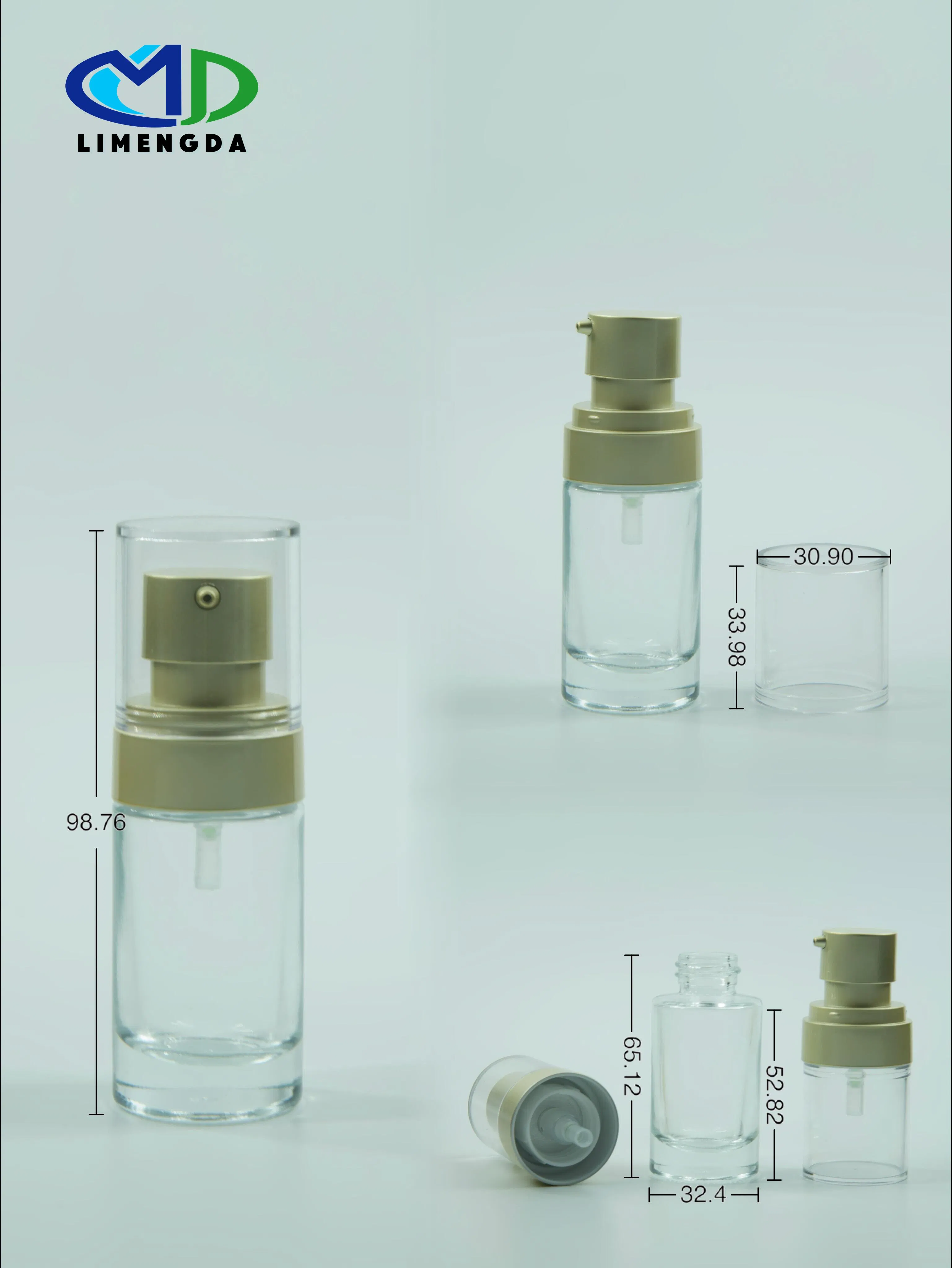 20 24 Multi-Layer Plastic Liquid Foundation Lotion Skincare Facial Makeup Cream Pump