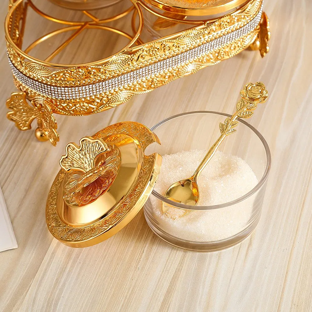 Cooker Golden Nordic Fruit Storage for Home Living Room Tray