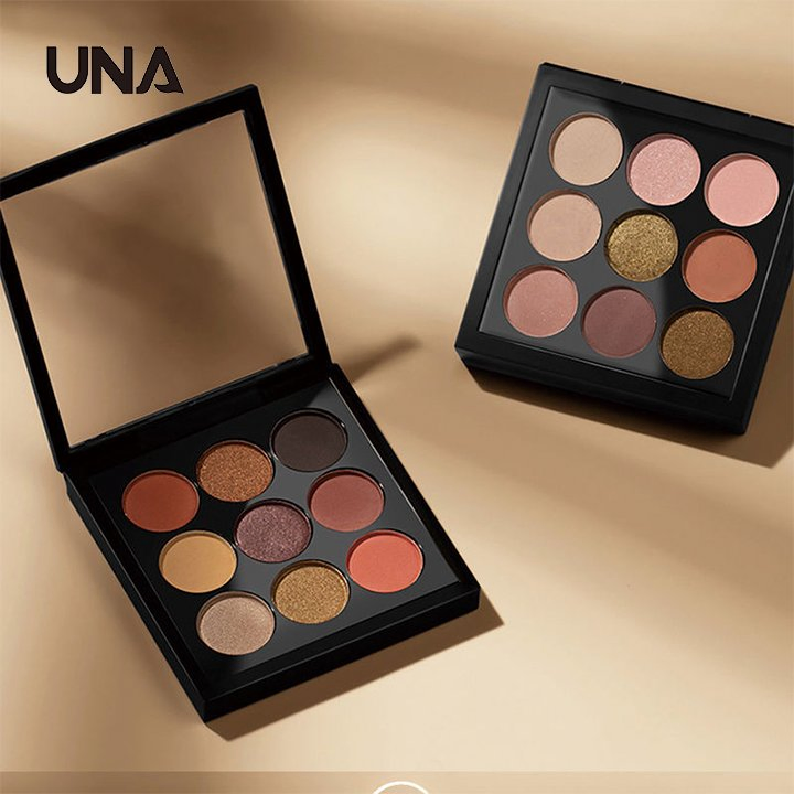 Wholesale OEM/ODM 9 Color Diamond Eyeshadow Beauty Eyeshadow Palette Glitter Shimmer Eye Shadow Makeup