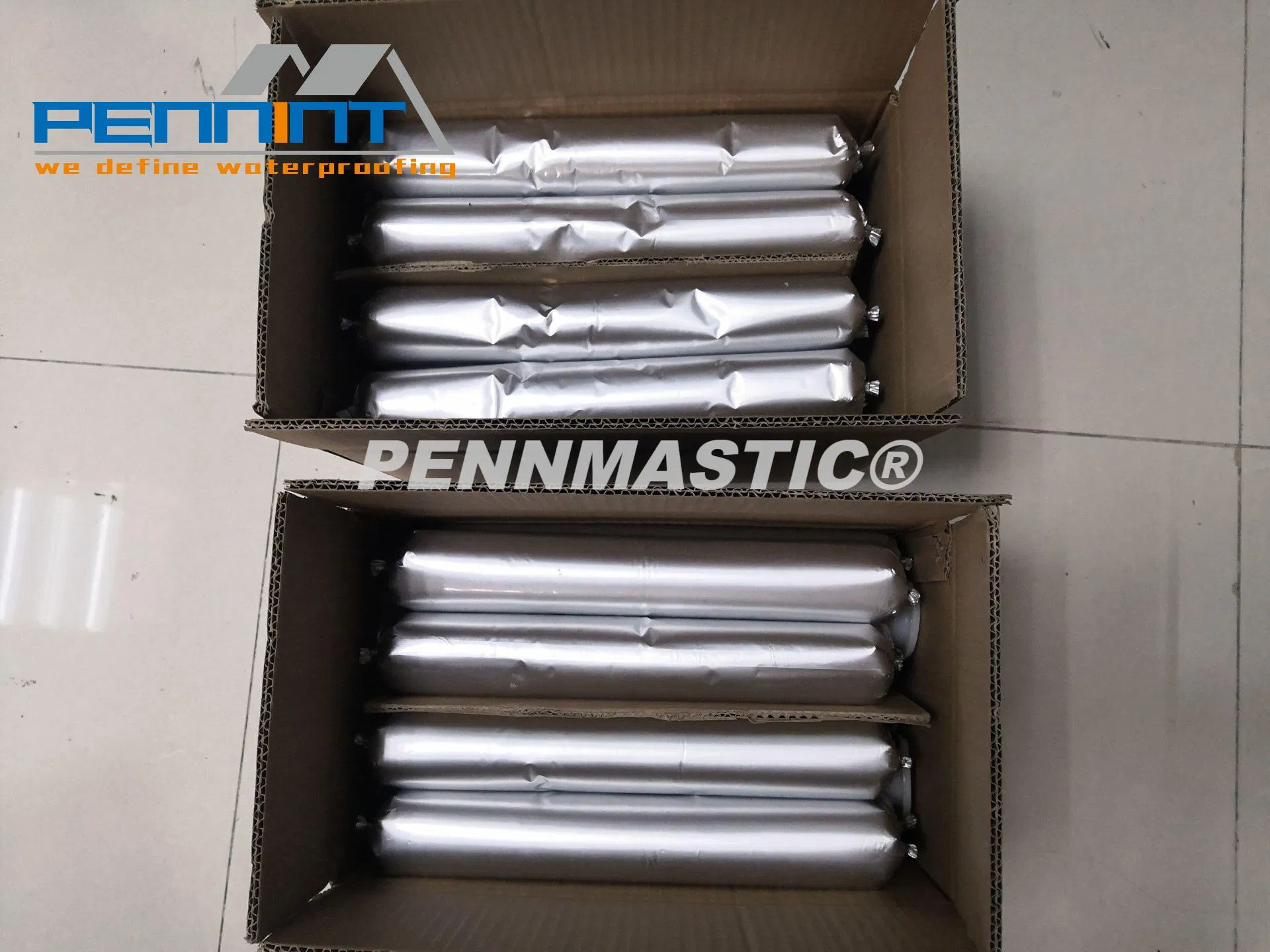 Fast Curing Polyurethane/Silicone Paste Sealant with Grey/Black Color