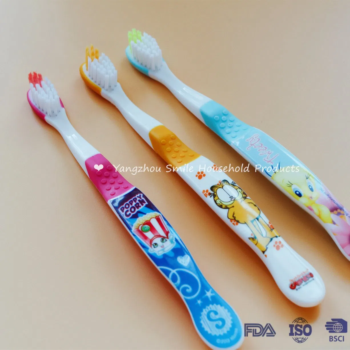 FDA Classic Dental 3pack Tongue Clean Kids Toothbrush