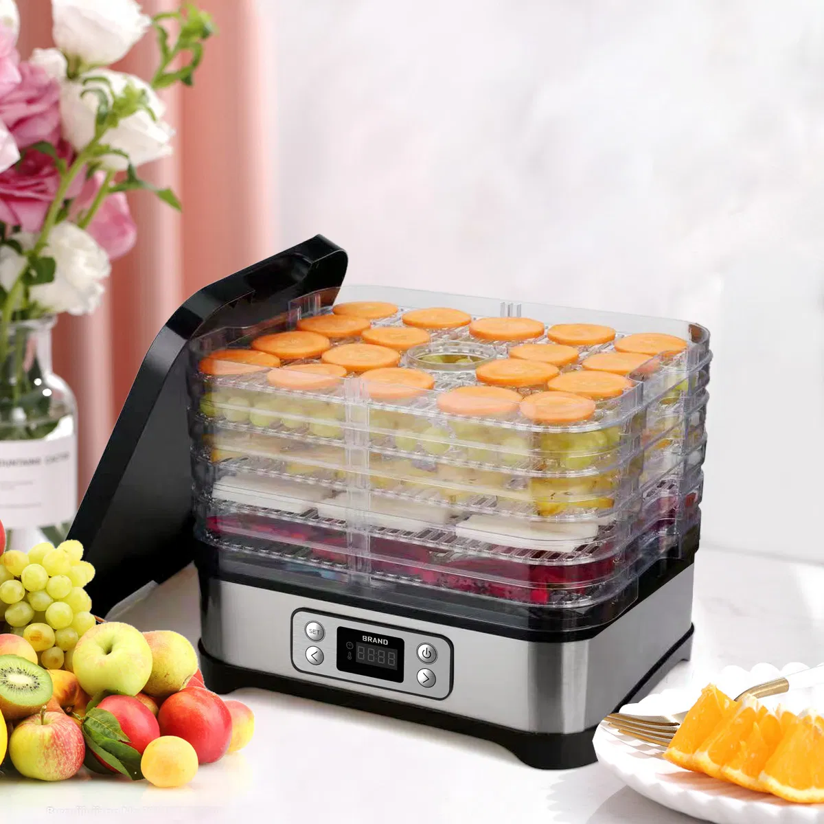 Home Machine Mini Electric Fruit Food Dehydrator