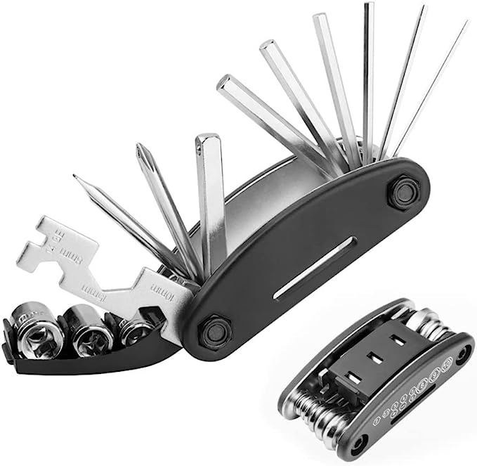 16 in 1 Bicycle Tools Sets Multi Repair Kit Hex Spoke Wrench