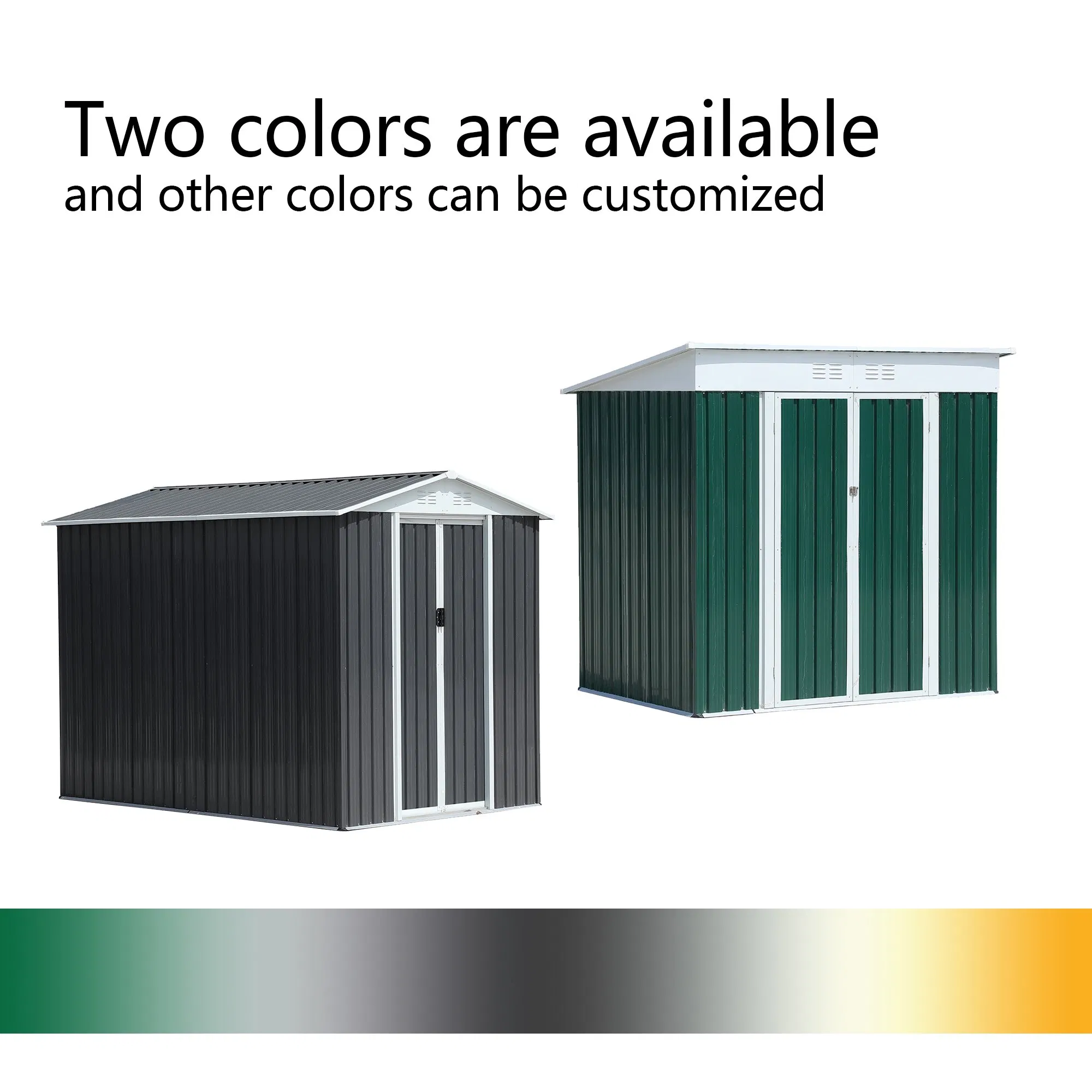 Factory Direct Sale Shed Metal Outside Storage Sheds for Sale
