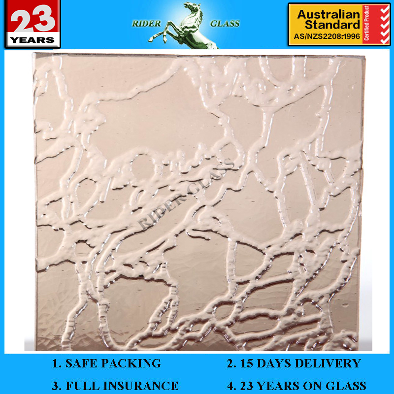 3-8mm Textured Glass