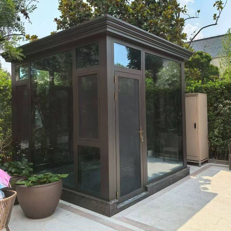 Outdoor Glass House Sunroom Roof Panels Veranda House Sunroom Aluminium Houses